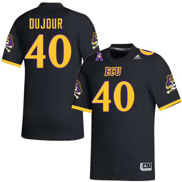 #40 Kendrick DuJour ECU Jersey,East Carolina Pirates #40 Kendrick DuJour Jersey Youth College-Retro